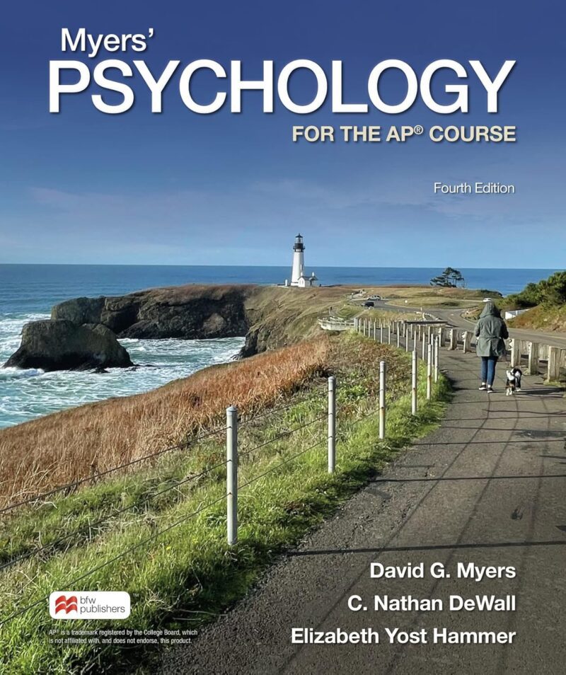 خرید و دانلود نسخه کامل کتاب Myers' Psychology for the AP® Course Fourth Edition
