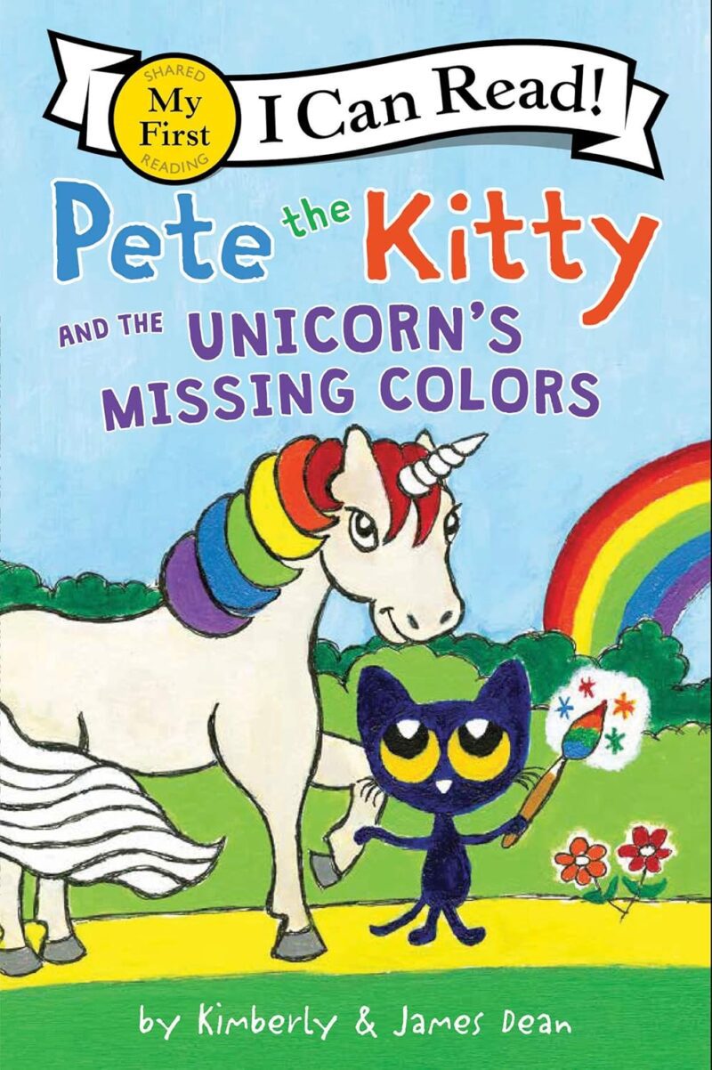 خرید و دانلود نسخه کامل کتاب Pete the Kitty and the Unicorn's Missing Colors (My First I Can Read Book 377)