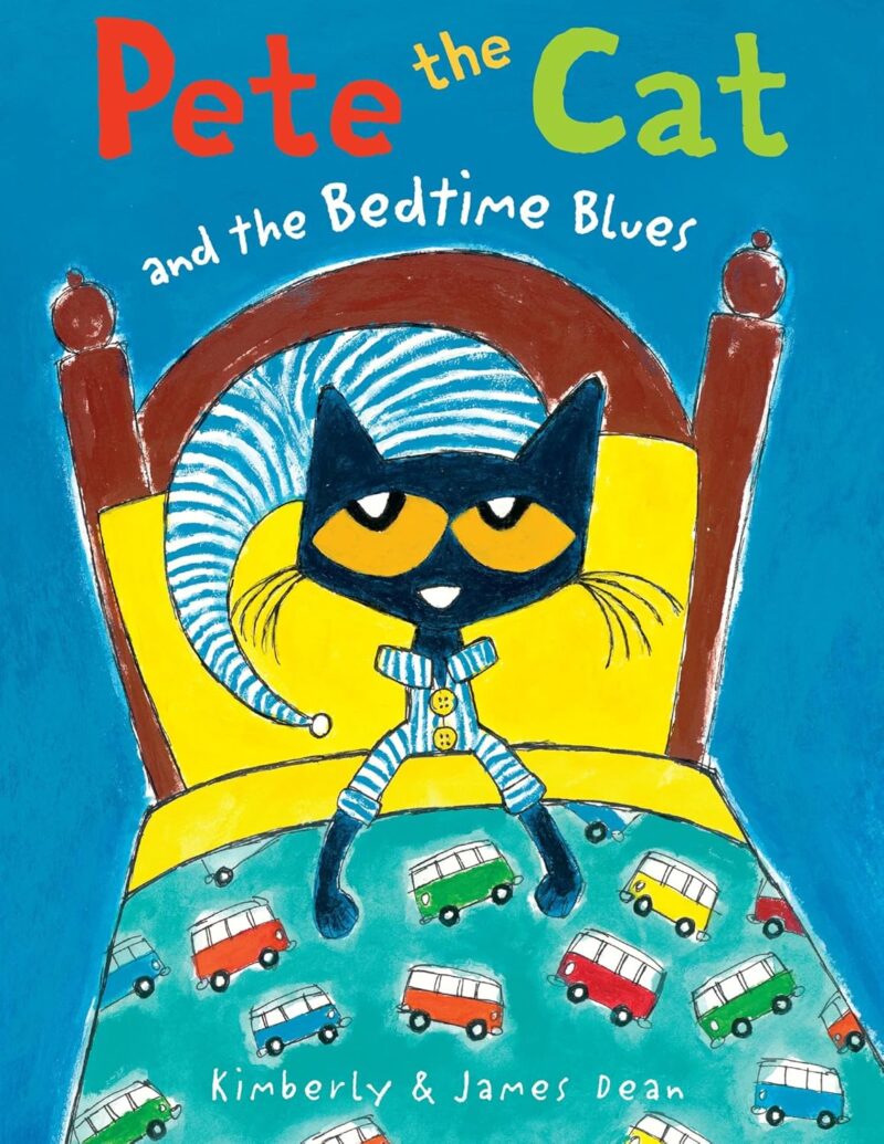 خرید و دانلود نسخه کامل کتاب Pete the Cat and the Bedtime Blues: Includes Door Hanger! A Bedtime Book for Kids