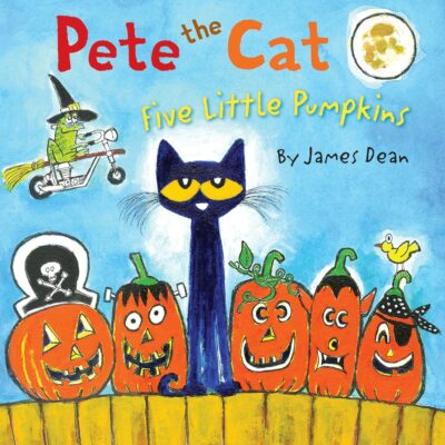 خرید و دانلود نسخه کامل کتاب Pete the Cat: Five Little Pumpkins: A Great Fall and Halloween Read for Kids