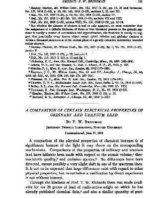 خرید و دانلود نسخه کامل کتاب A Comparison of Certain Electrical Properties of Ordinary and Uranium Lead (1919)(en)(3s)