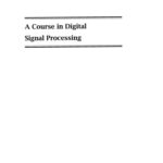 خرید و دانلود نسخه کامل کتاب A Course in Digital Signal Processing