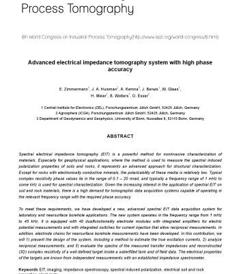 خرید و دانلود نسخه کامل کتاب Advanced electrical impedance tomography system with high phase accuracy