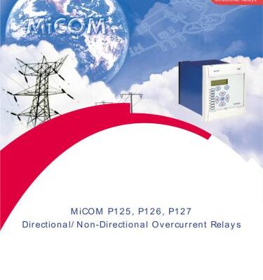 خرید و دانلود نسخه کامل کتاب Alstom MiCOM P125, P126, P127 Series – Directional/Non-Directional Relays