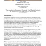 خرید و دانلود نسخه کامل کتاب An entrepreneur’s guide to the home use TEG market
