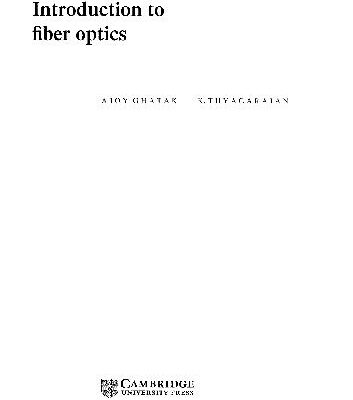 خرید و دانلود نسخه کامل کتاب An Introduction to Fiber Optics