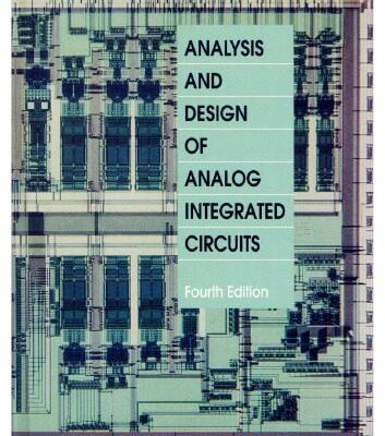 خرید و دانلود نسخه کامل کتاب Analysis and Design of Analog Integrated Circuits