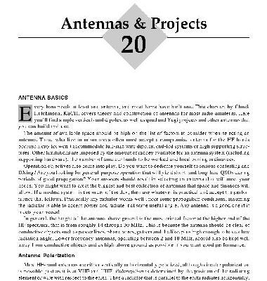 خرید و دانلود نسخه کامل کتاب Antennas & Projects