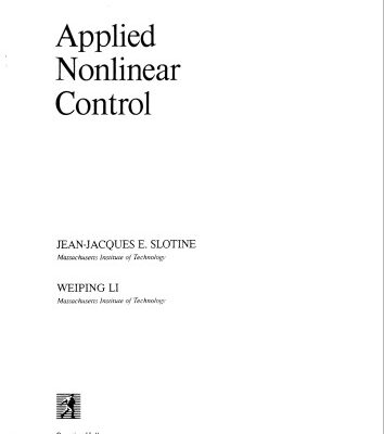 خرید و دانلود نسخه کامل کتاب Applied Nonlinear Control