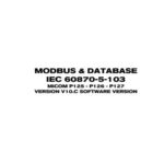 خرید و دانلود نسخه کامل کتاب Areva MiCOM P125 – Directional/Non-directional Relay. Communications
