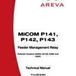 خرید و دانلود نسخه کامل کتاب Areva MiCOM P141-P143 – Feeder Management Relay. Technical Manual