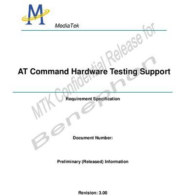 خرید و دانلود نسخه کامل کتاب AT Command Hardware Testing Support