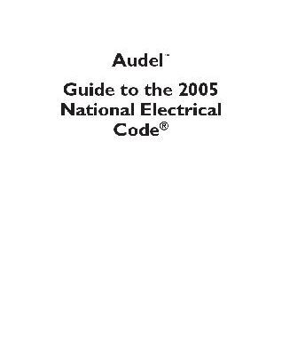 خرید و دانلود نسخه کامل کتاب Audel Guide to the 2005 National Electrical Code (R)
