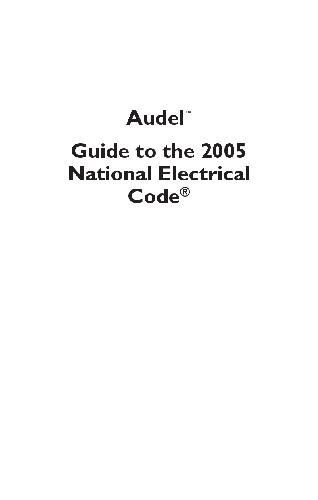خرید و دانلود نسخه کامل کتاب Audel Guide to the 2005 National Electrical Code (R)_69097a1cf19cb.jpeg خرید و دانلود نسخه کامل کتاب Audel Guide to the 2005 National Electrical Code (R)