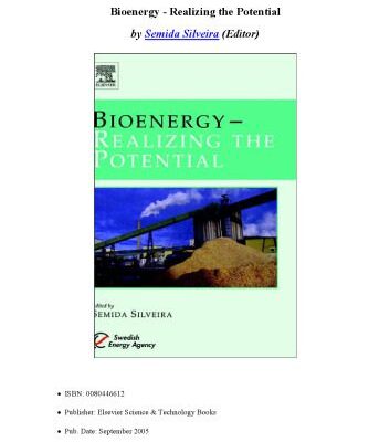 خرید و دانلود نسخه کامل کتاب Bioenergy – Realizing the Potential
