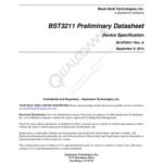 خرید و دانلود نسخه کامل کتاب BST3211 Preliminary Datasheet Device Specification