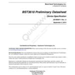خرید و دانلود نسخه کامل کتاب BST3618 Preliminary Datasheet Device Specification