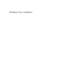 خرید و دانلود نسخه کامل کتاب Building Valve Amplifiers