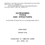 خرید و دانلود نسخه کامل کتاب Categories, types and structures