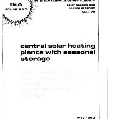 خرید و دانلود نسخه کامل کتاب Central solar heating plant with seasonal storage: Basic performance, cost, and operation of solar collectors for heating plants with seasonal storage (Централизованные солнечные системы теплоснабжения с сезонным аккумулятором: Основны