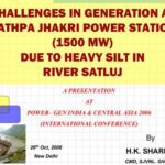 خرید و دانلود نسخه کامل کتاب Challenges in generation at naptha jahakri power station due to heavy silt in Satluj River, India