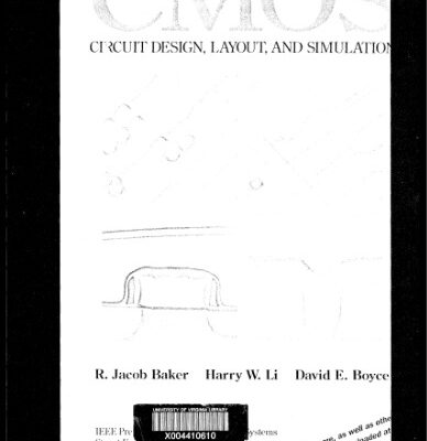 خرید و دانلود نسخه کامل کتاب CMOS Circuit Design, Layout, and Simulation, First Edition