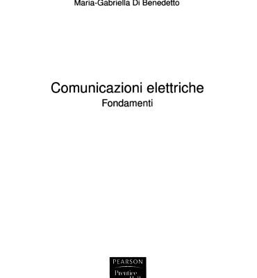 خرید و دانلود نسخه کامل کتاب Comunicazioni Elettriche – Fondamenti