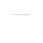 خرید و دانلود نسخه کامل کتاب Control of Non-conventional Synchronous Motors