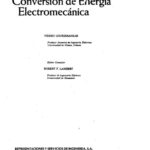 خرید و دانلود نسخه کامل کتاب Conversión de Energía Electromecánica