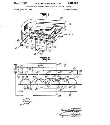 خرید و دانلود نسخه کامل کتاب Conversion of Thermal to Electrical Energy patent