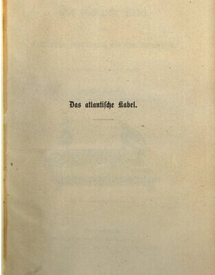 خرید و دانلود نسخه کامل کتاب Das atlantische Kabel, seine Fabrikation, seine Legung und seine Sprechweise ; gemeinfasslich dargestellt