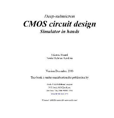 خرید و دانلود نسخه کامل کتاب Deep-siibmicron CMOS circuit design