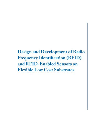 خرید و دانلود نسخه کامل کتاب Design and Development of RFID and RFID-Enabled Sensors on Flexible Low Cost Substrates (Synthesis Lectures on Rf/Microwaves)_6907e2acadc44.jpeg خرید و دانلود نسخه کامل کتاب Design and Development of RFID and RFID-Enabled Sensors on Flexible Low Cost Substrates (Synthesis Lectures on Rf/Microwaves)