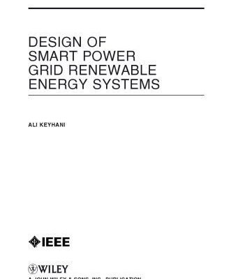 خرید و دانلود نسخه کامل کتاب Design of smart power grid renewable energy systems