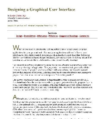 خرید و دانلود نسخه کامل کتاب Designing a graphical user interface