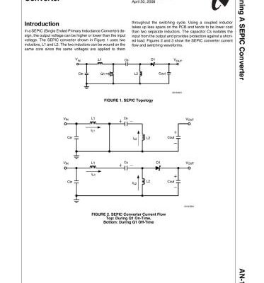 خرید و دانلود نسخه کامل کتاب Designing A SEPIC Converter
