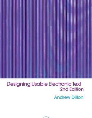 خرید و دانلود نسخه کامل کتاب Designing usable electronic text