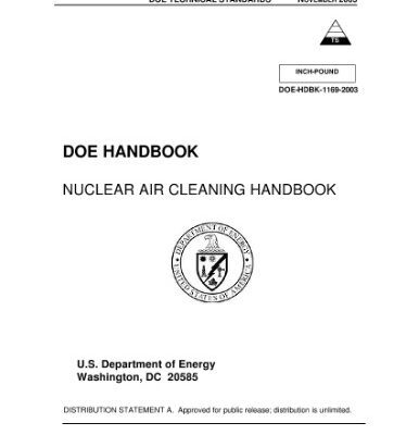 خرید و دانلود نسخه کامل کتاب DOE Handbook Nuclear air cleaning handbook