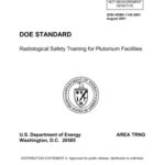 خرید و دانلود نسخه کامل کتاب DOE Standard Radiological Safety Training for Plutonium Facilities