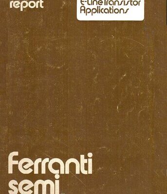 خرید و دانلود نسخه کامل کتاب E-Line Plastic Encapsulated Transistor, Report Application