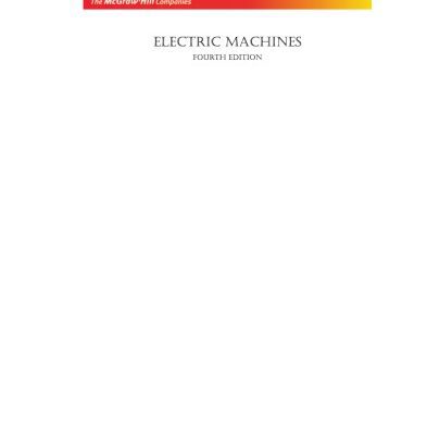 خرید و دانلود نسخه کامل کتاب Electric Machines