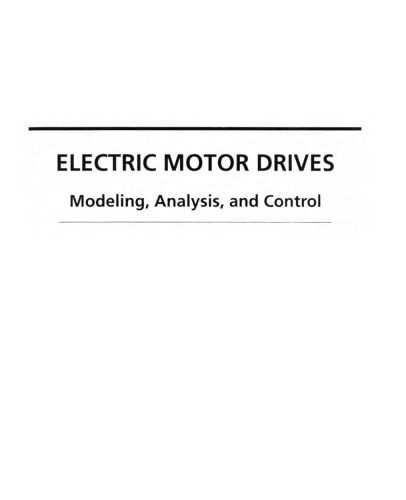 خرید و دانلود نسخه کامل کتاب Electric Motor Drives: Modeling, Analysis, and Control_6921e42c761b3.jpeg خرید و دانلود نسخه کامل کتاب Electric Motor Drives: Modeling, Analysis, and Control