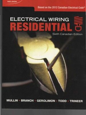 خرید و دانلود نسخه کامل کتاب Electrical Wiring Residential, Sixth Canadian Edition