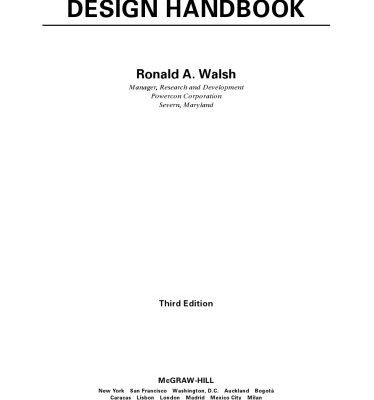 خرید و دانلود نسخه کامل کتاب Electromechanical design handbook