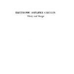 خرید و دانلود نسخه کامل کتاب Electronic Amplifier Circuits Theory and Design
