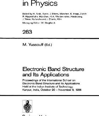 خرید و دانلود نسخه کامل کتاب Electronic Band Structure and Its Applications