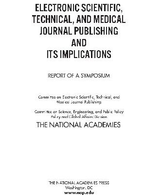 خرید و دانلود نسخه کامل کتاب Electronic Scientific, Technical, Medical Journal Publishing