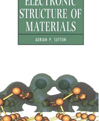 خرید و دانلود نسخه کامل کتاب Electronic structure of materials