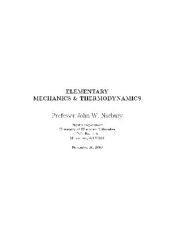 خرید و دانلود نسخه کامل کتاب Elementary mechanics and thermodynamics_692290e0977ad.jpeg خرید و دانلود نسخه کامل کتاب Elementary mechanics and thermodynamics