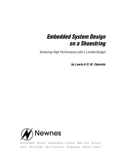 خرید و دانلود نسخه کامل کتاب Embedded System Design on a Shoestring: Achieving High Performance with a Limited Budget (Embedded Technology)_69084a3b149ae.jpeg خرید و دانلود نسخه کامل کتاب Embedded System Design on a Shoestring: Achieving High Performance with a Limited Budget (Embedded Technology)
